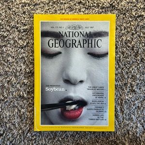 National Geographic Magazine July 1987